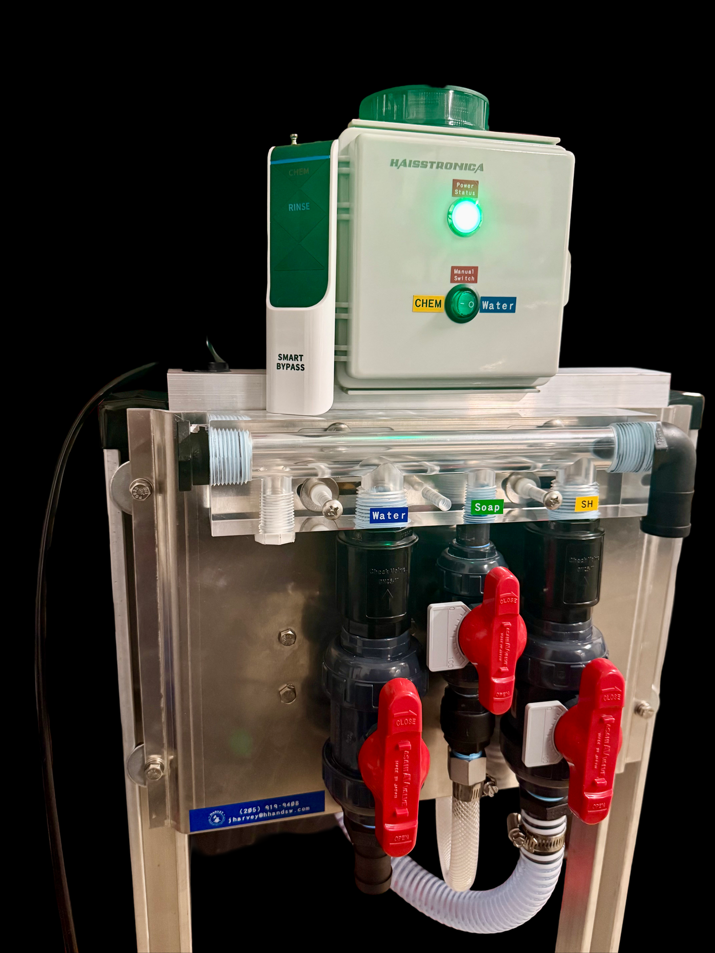 Remote-Controlled Soft Wash Blend Manifold System