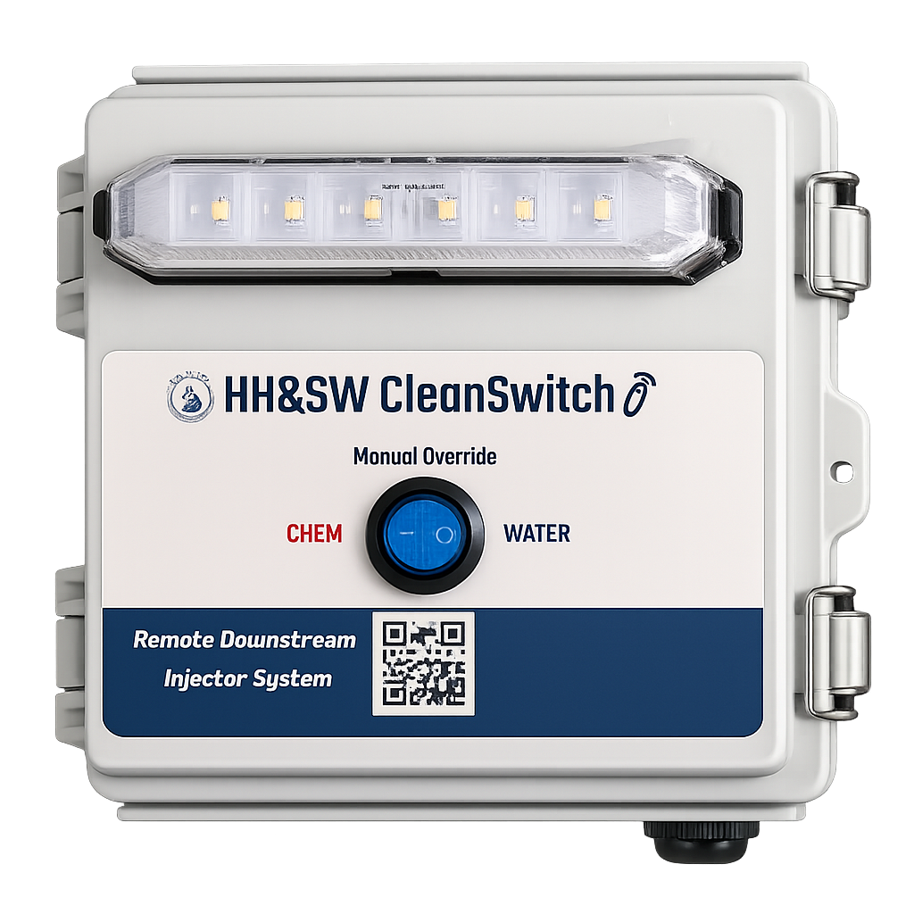 HH&SW CleanSwitch™ Remote Downstream Injector – HH&SW Equipment & Supply