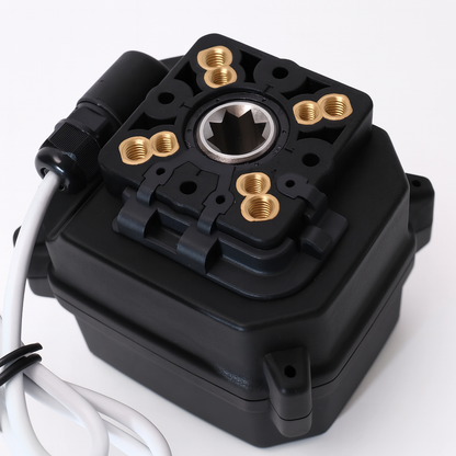 12V Electric Actuator Valve with Manual Override
